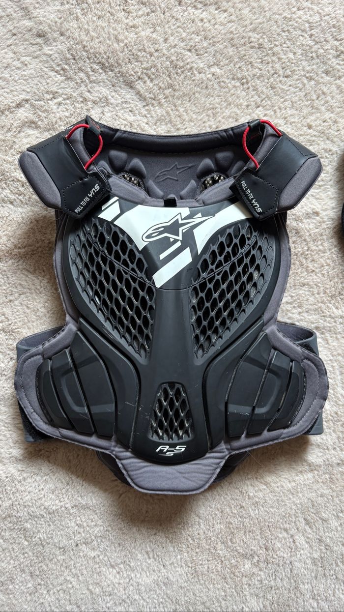 Pare-pierre Alpinestars A-5 Youth Body Armour - Taille S/M enfant - photo numéro 2