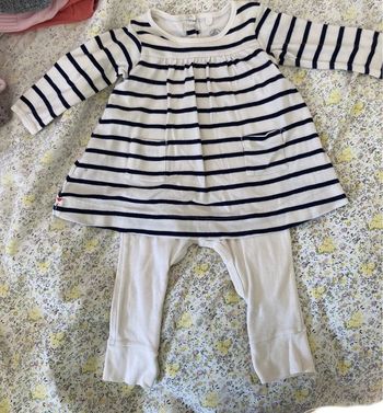 Robe avec legging et body intégré