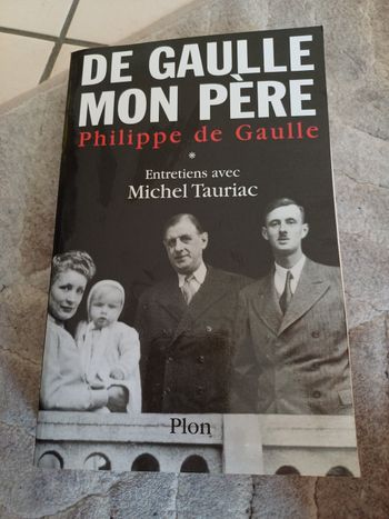 Livre De Gaulle mon père 