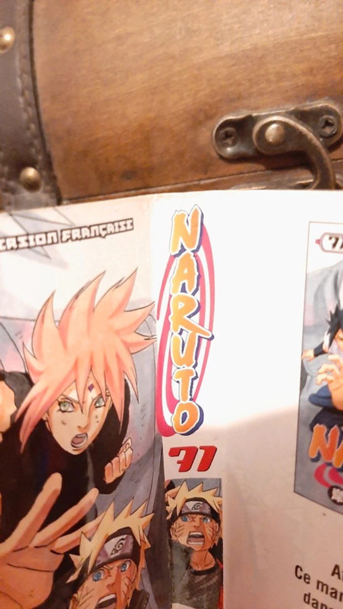Manga Naruto tome 71 édition exclusive Fnac jaquette alternative - photo numéro 7