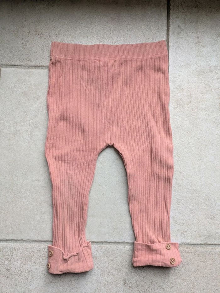 Leggings rose fille 18 mois