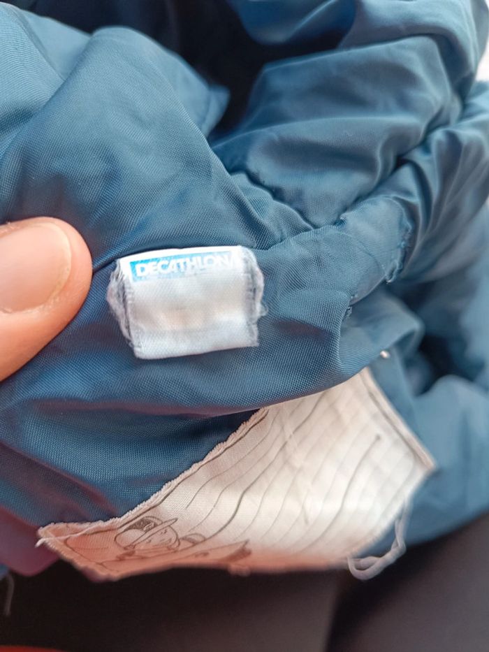 Blouse manteau doudoune avec capuche ski Mixte 2 ans - photo numéro 9