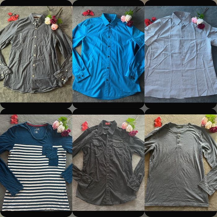 Lot Revendeur Homme 31 Pièces - Chemises, Blazers, Pantalons, T-shirts - Tailles Variées - photo numéro 5