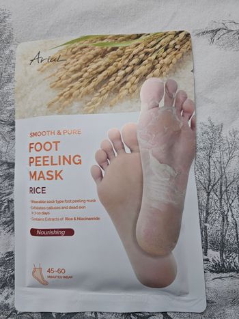 Masque  peeling pieds coreen