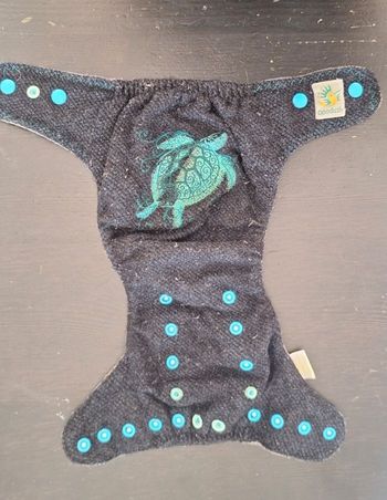 Couche lavable: surcouche TE2 en laine Doodush