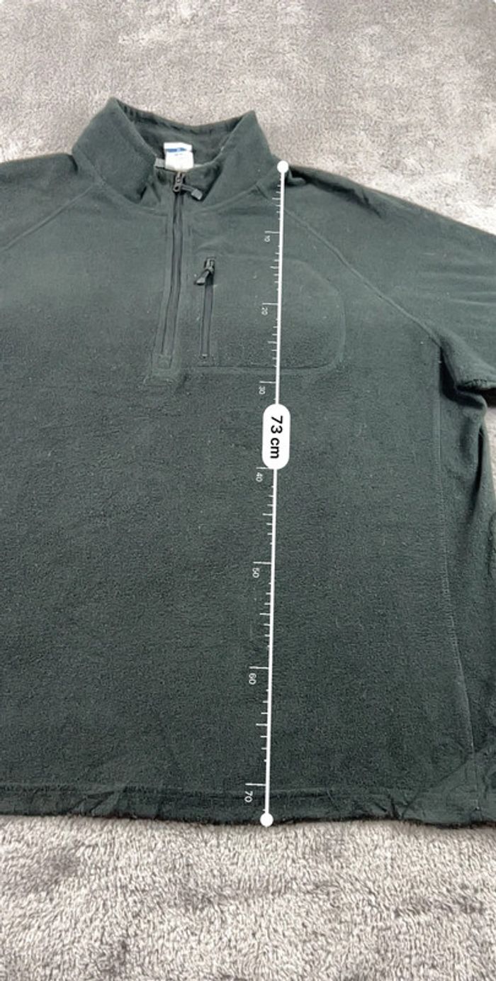 Pull polaire zippé Starter avec logo brodé noir taille XL – Homme sportwear - photo numéro 3