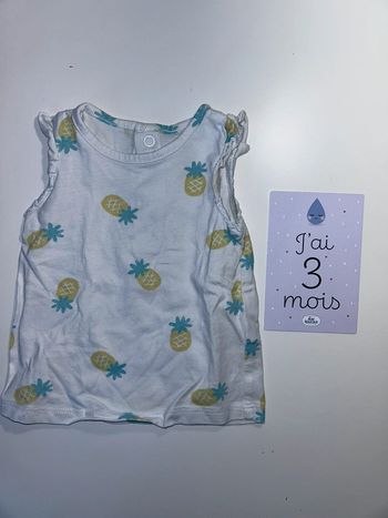 Tee shirt 3 mois