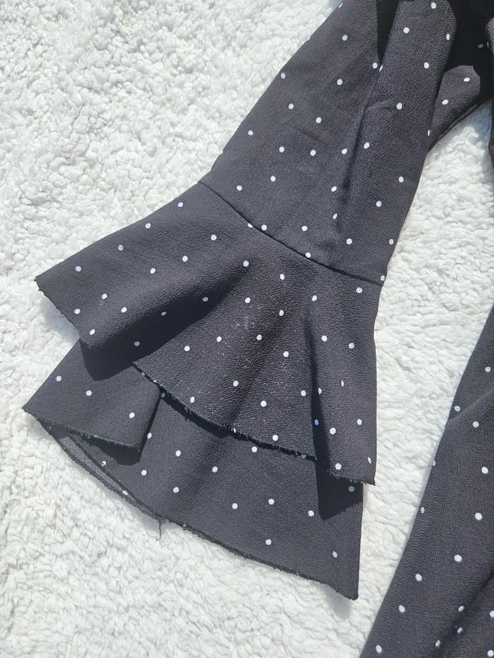 Combishort Noir à pois Blanc - photo numéro 11