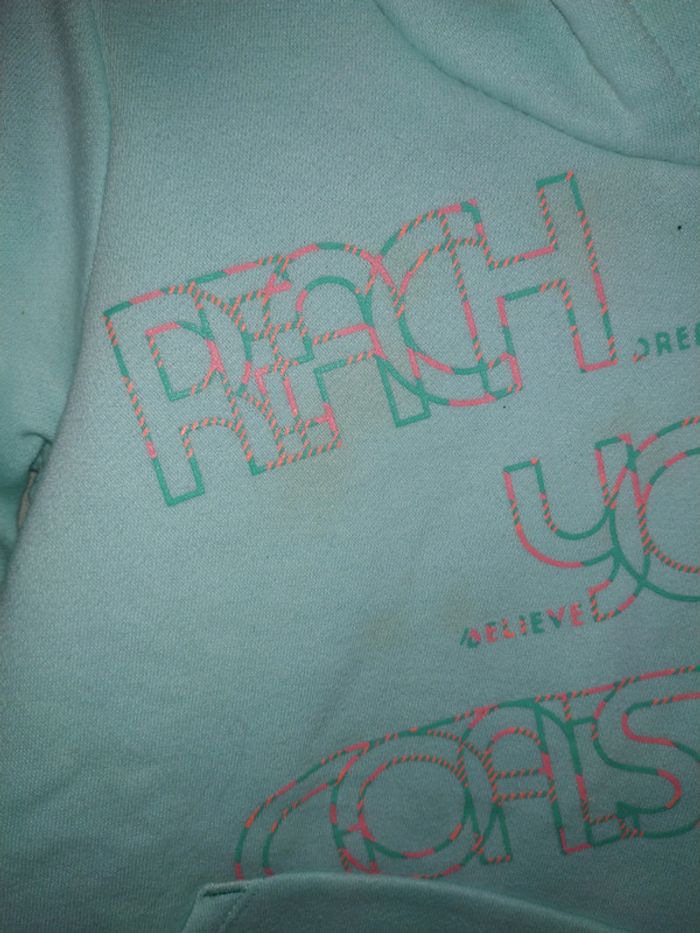 Sweat pull capuche 6 ans - photo numéro 2