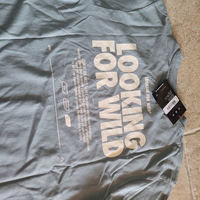 Tee shirt rando escalade looking for wild mixte