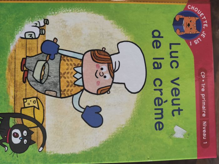 Livre Luc veut de la crème