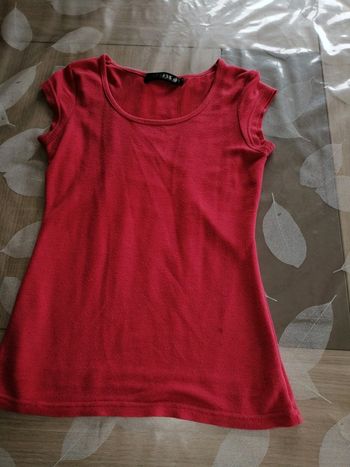 Tee shirt saumon