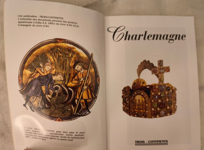 Livre "Les grands noms de l'histoire : Charlemagne" - photo numéro 2