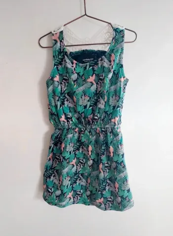 Robe d'été verte Vertbaudet (3 ans)