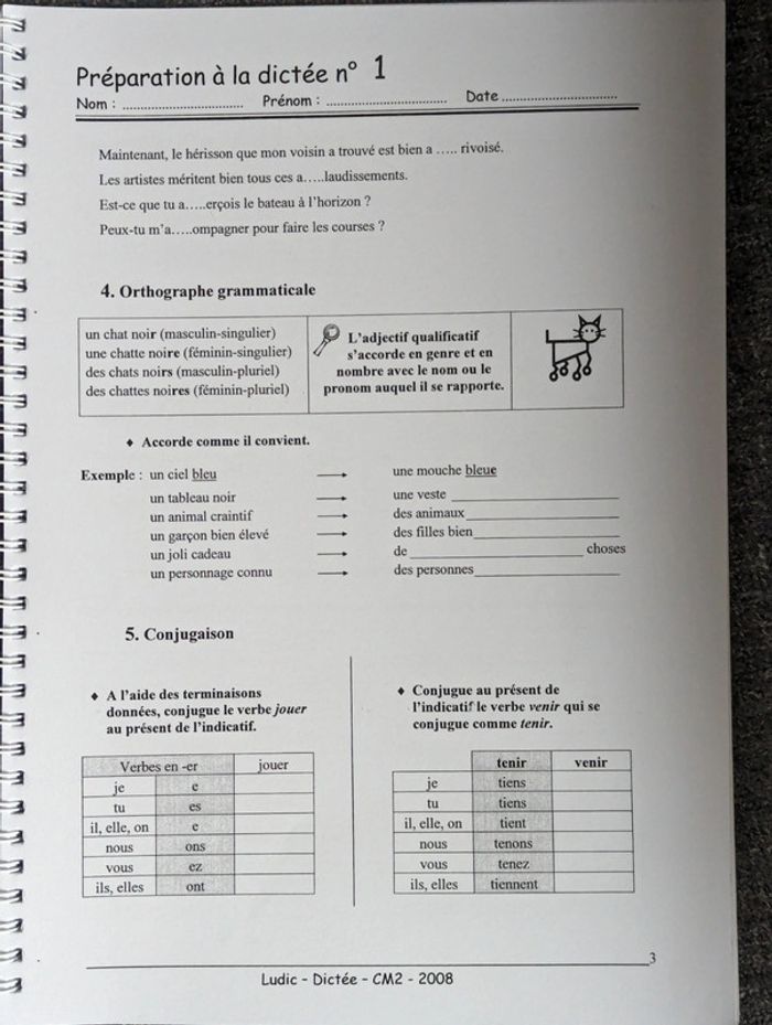 "Outils de la langue" Dictées CM2 - Ludic - photo numéro 5