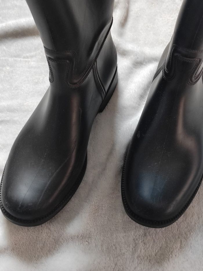 Bottes hautes caoutchouc taille 38 - photo numéro 5