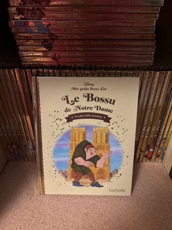 Livre Disney, mes petits livres d’or le bossu de Notre-Dame