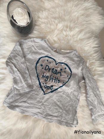 🌸 T-shirt ML Zara 12-18 mois 🌸