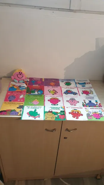 Lot livres Monsieur Madame