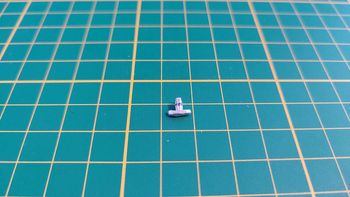 Poignée coffre pièce détachée miniature 1/18 Citroën traction 15cv 1952 Maisto #B36