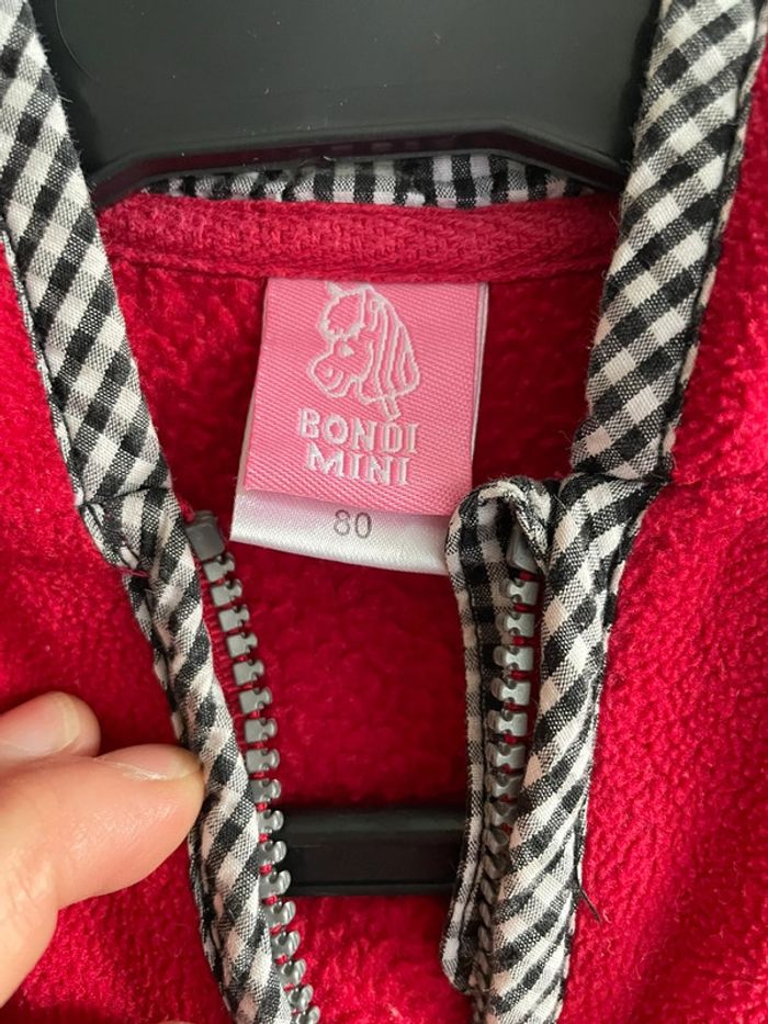 Gilet  polaire bondi taille 12 /18 mois - photo numéro 2