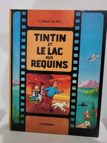 Bd Tintin et le lac au requins 1973 - 1ere édition