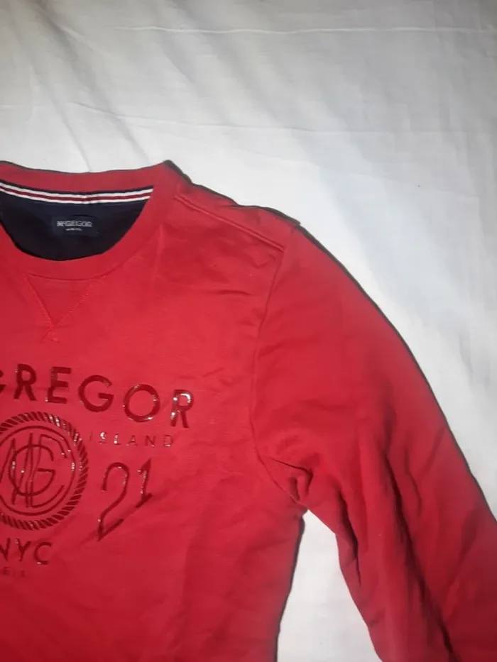 Pull MC gregor rouge - photo numéro 3