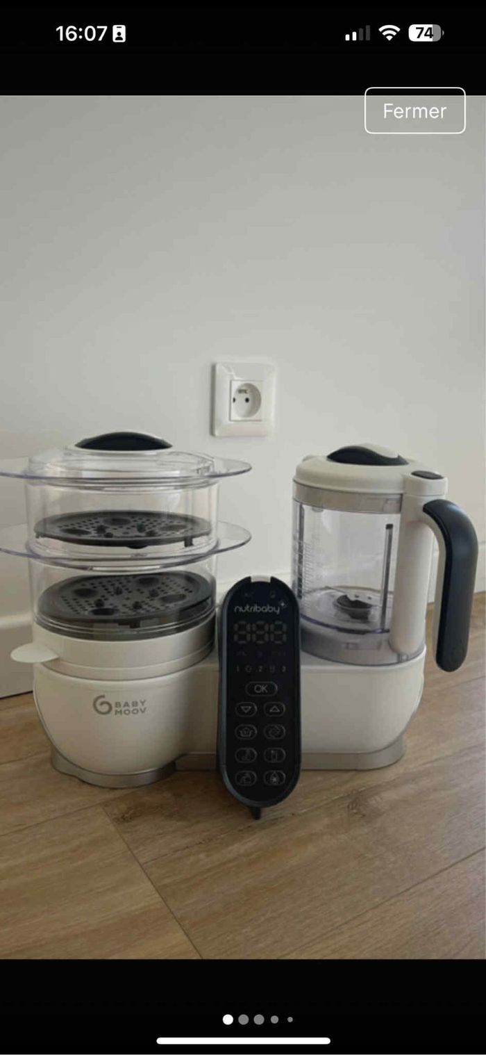 Robot culinaire multifonctions baby - photo numéro 3