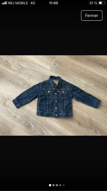 Veste en jean Levi Strauss