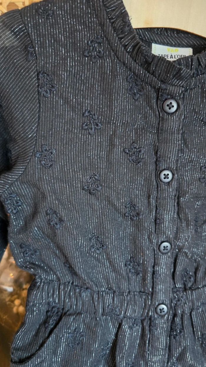 Combinaison noir pailleté - photo numéro 3