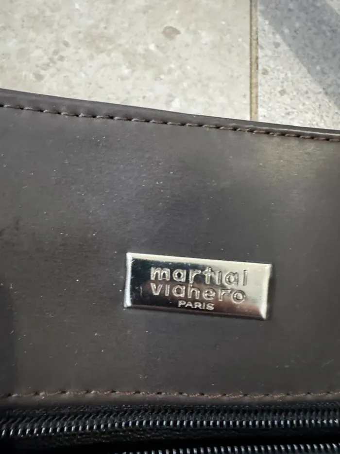 Sac porté épaule Martial viahero Paris marron - photo numéro 2