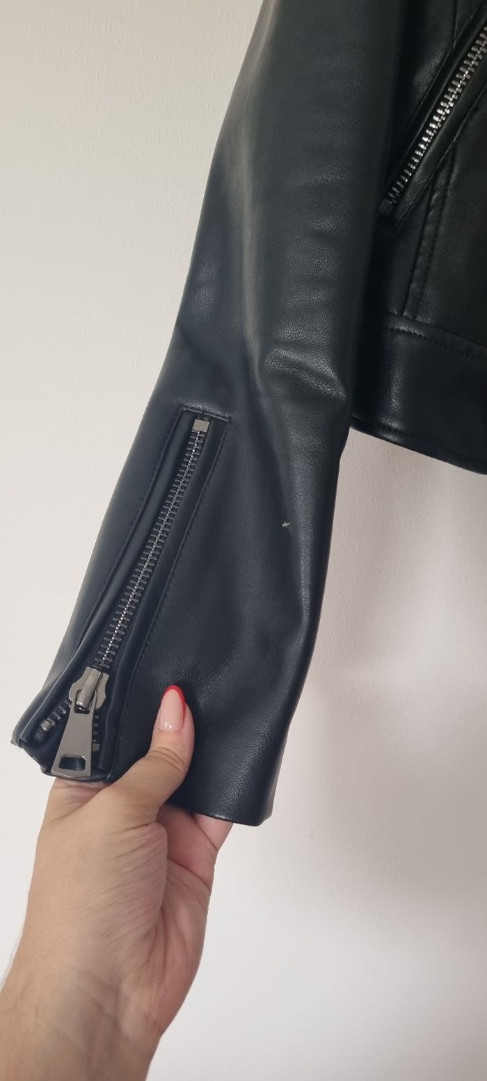 Perfecto noir similicuir Taille 38 - photo numéro 6