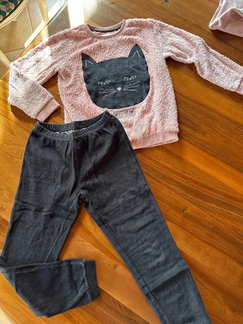 Pyjama velour 10 ans chat gemo
