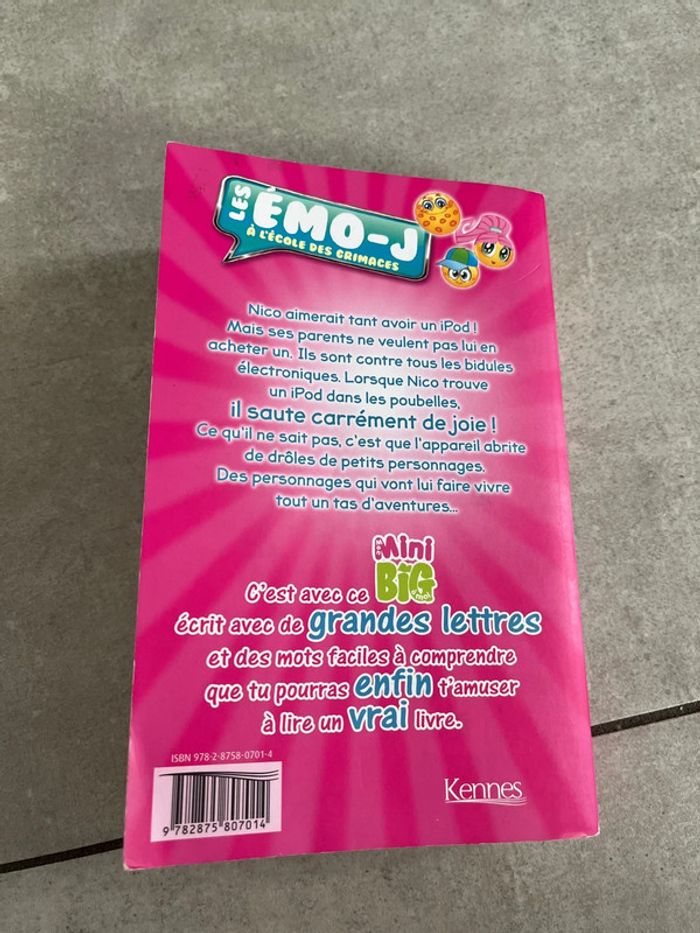 Livre les Emo-j à l'école des grimaces - photo numéro 4