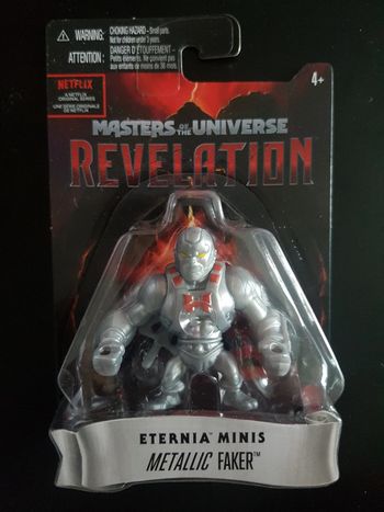 Les maîtres de l'univers - musclor - mini figurine metallic faker