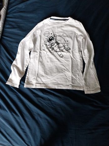 Tee shirt manche longue 10 ans kiabi