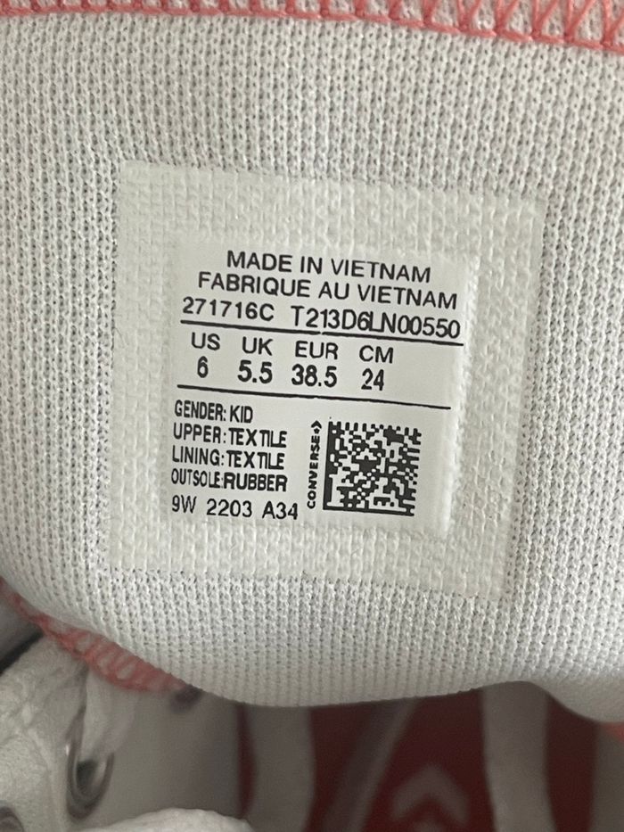 Baskets converse Chuck Taylor All star - photo numéro 9