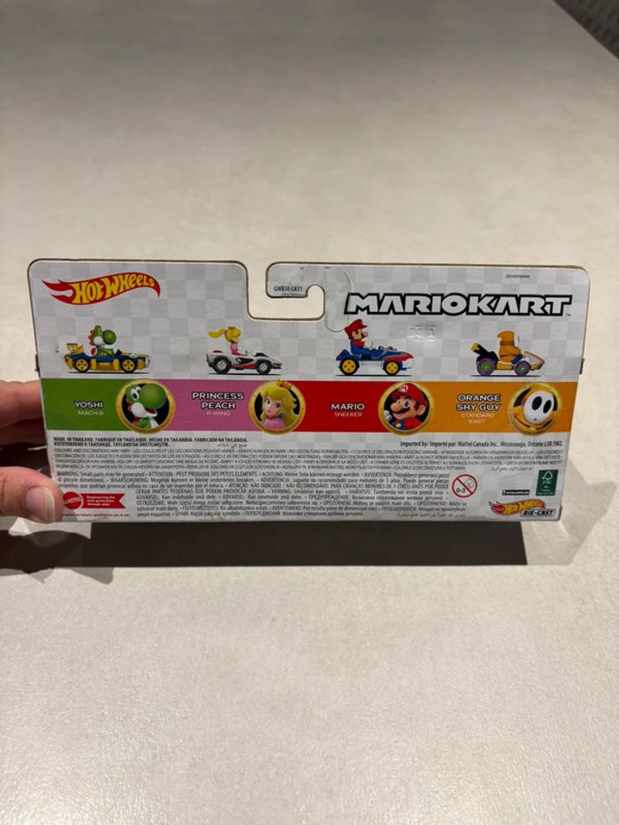 Hot Wheels - Coffret 4 véhicules Mario Kart neuf - photo numéro 4