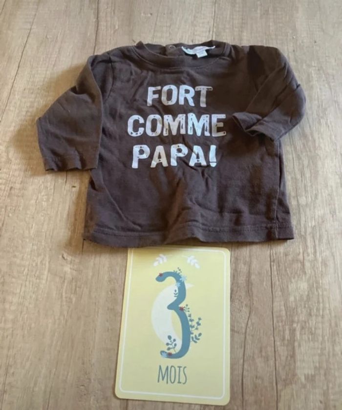 T-shirt garçon 3 mois