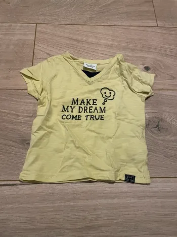 T shirt tape a l'œil 6 mois