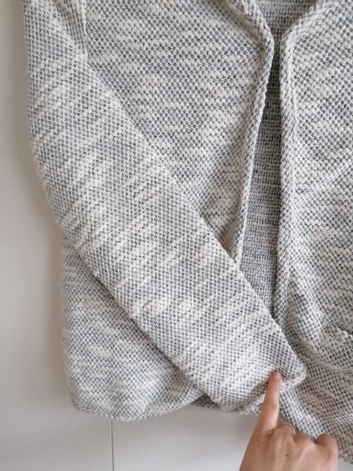 Gilet chiné 12 ans la redoute - très bon état - photo numéro 5