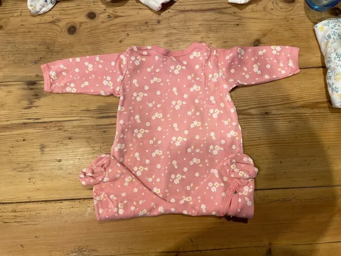 Pyjama rose petit bateau 3 mois - photo numéro 3