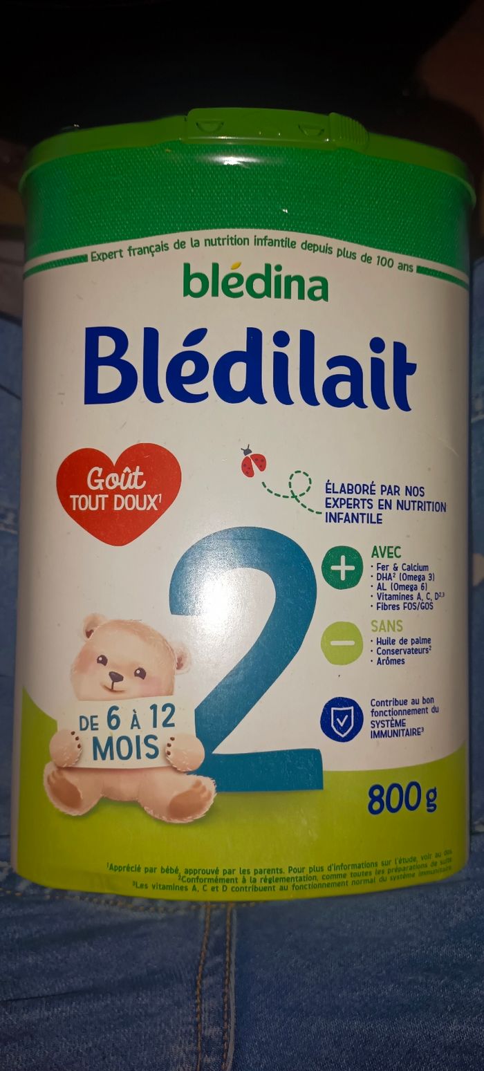 Boite de lait bledina