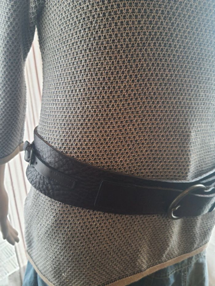 Ceinture en cuir Marron WE 95cm - photo numéro 5