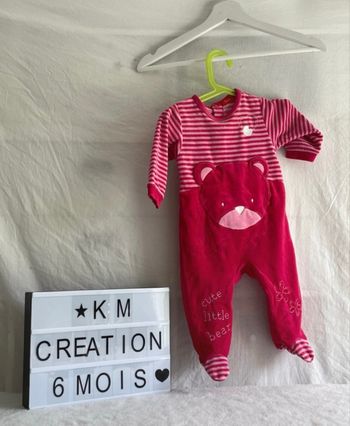Pyjama 6 mois tissaia