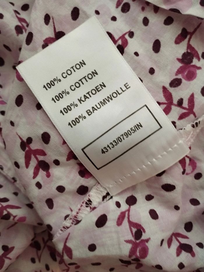 Blouse ou chemisier Damart taille 46 en coton - photo numéro 6