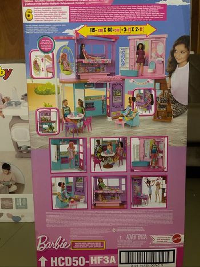 Maison à malibu Barbie 115 cm - photo numéro 2