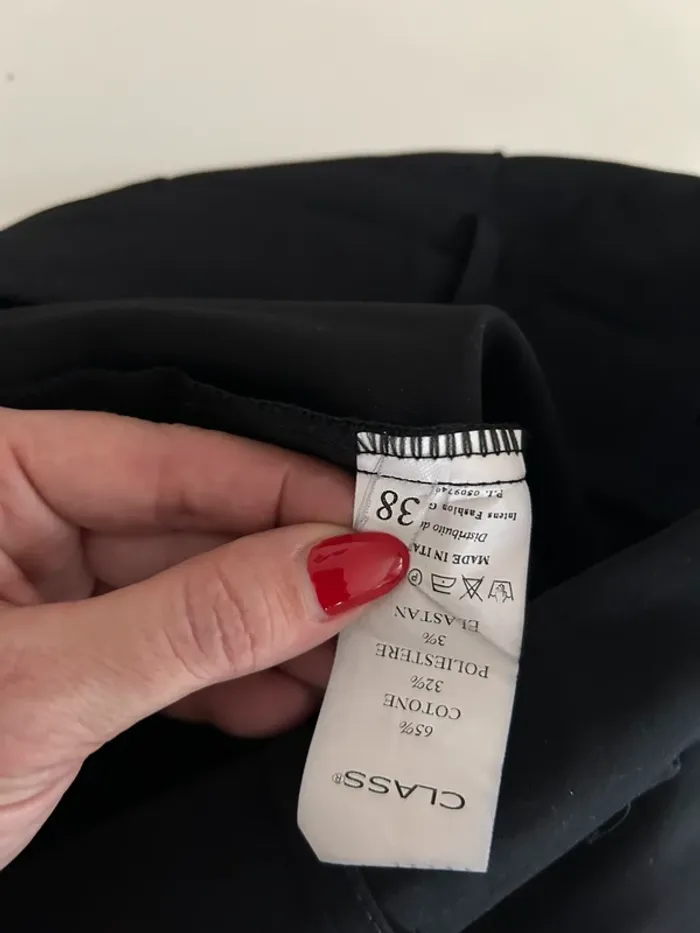 Class pantalon, femme noir, taille 34 - photo numéro 6