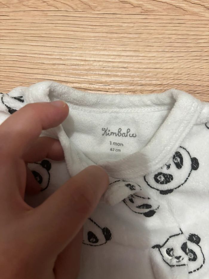 Lot 4 pyjamas 1 pièce 3 mois - photo numéro 10