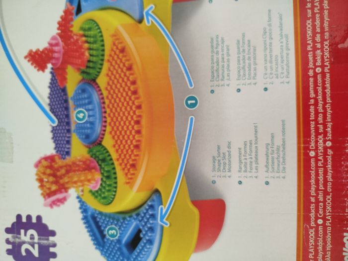 Table de d'activité playskool clipo - photo numéro 7